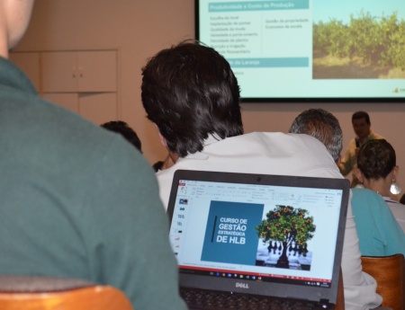 Fundecitrus realiza curso de HLB em Olímpia