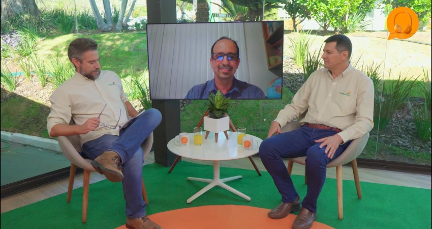 Fundecitrus Podcast discute estudo sobre riscos climáticos para a produção citrícola fora do cinturão