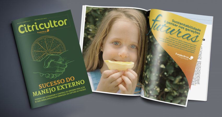 Citricultor nº 50 destaca os primeiros resultados do manejo externo do greening